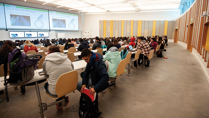 Inside California Hall