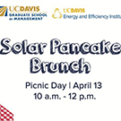  Solar pancake breakfast