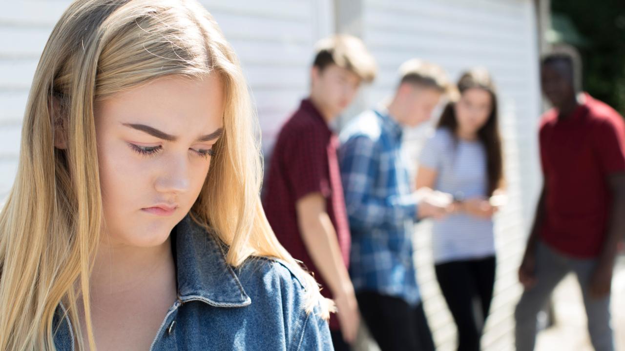 Young woman looking dejected