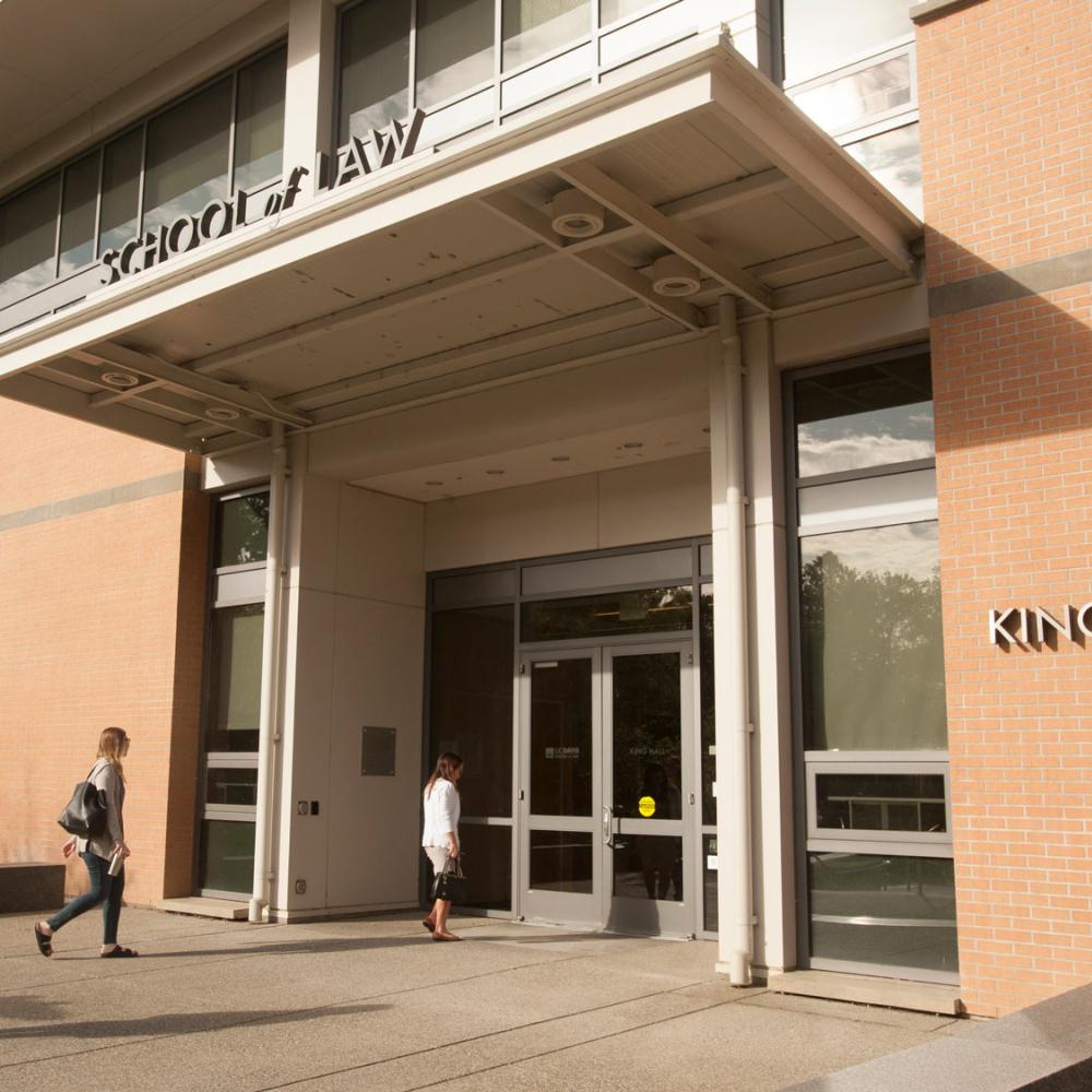 UC Davis School of Law, King Hall, exterior