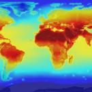 NASA Climate map