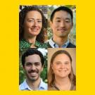 Four mugshots of Hellman Fellows