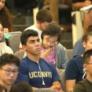 Students in a lecture hall