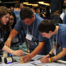 Kids at C-STEM Day