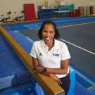 Marcia “Dr. Marcy” Faustin in Hickey Gym