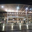 Night shot of UC Davis Mondavi Center