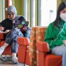 Students study on the second floor of the Student Community Center on March 7, 2023.