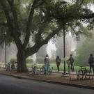 Foggy day on the Quad