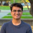 Portrait of Muhammad Haroon Outside on Campus