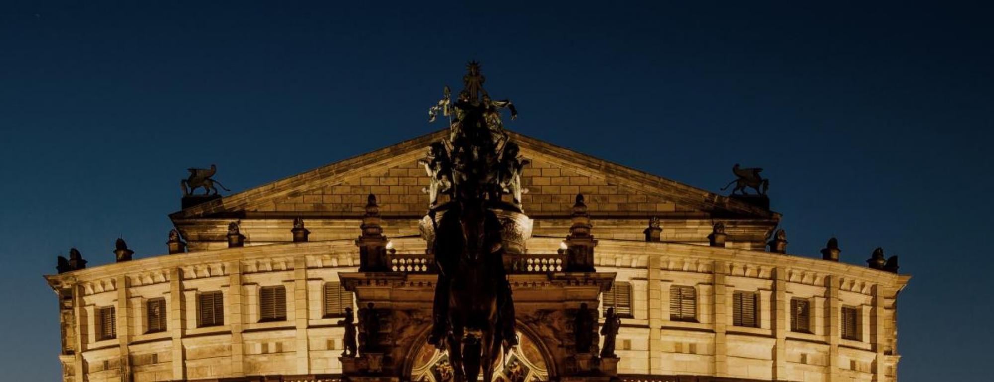 Semperoper Dresden in Germany