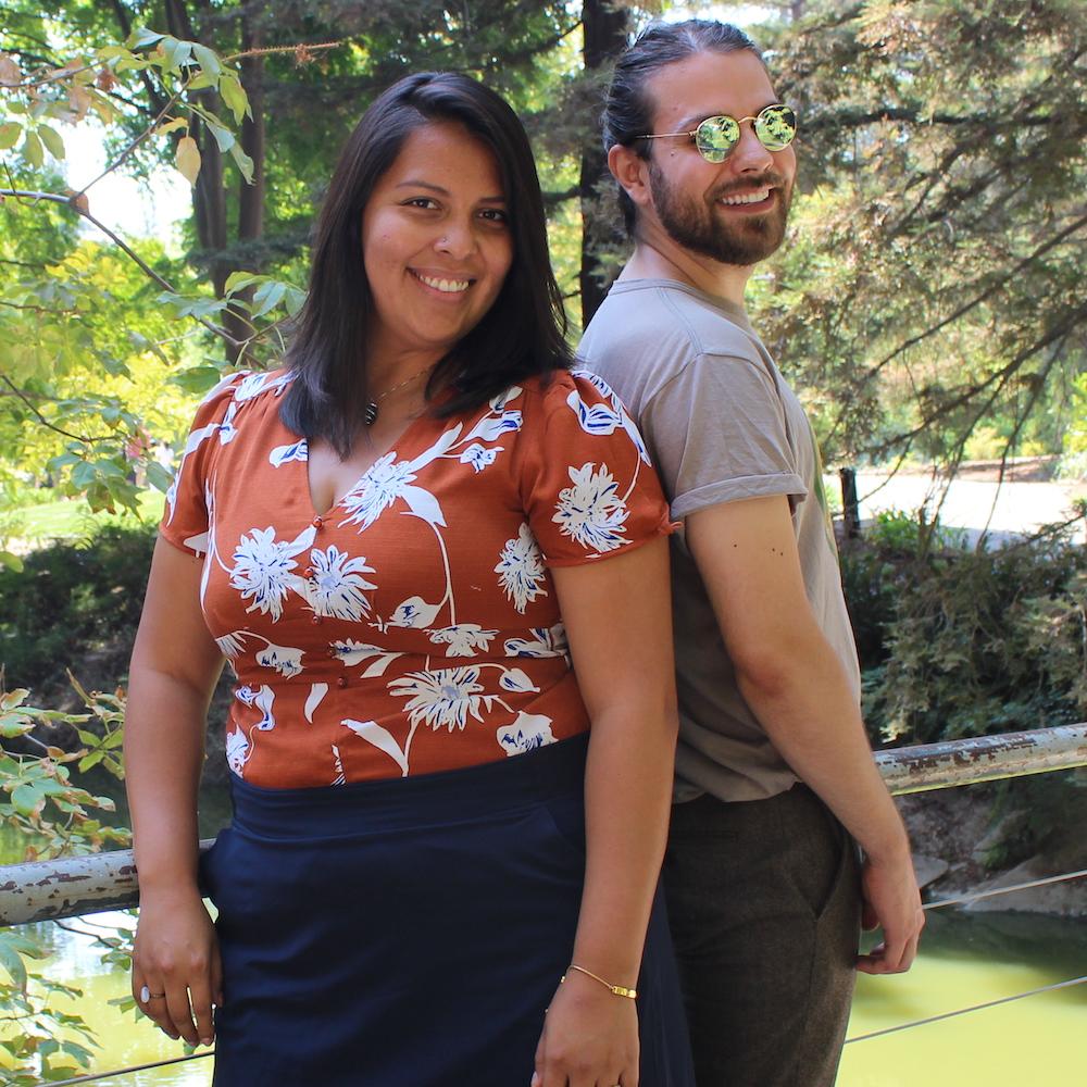 Students at the Arboretum at UC Davis. 