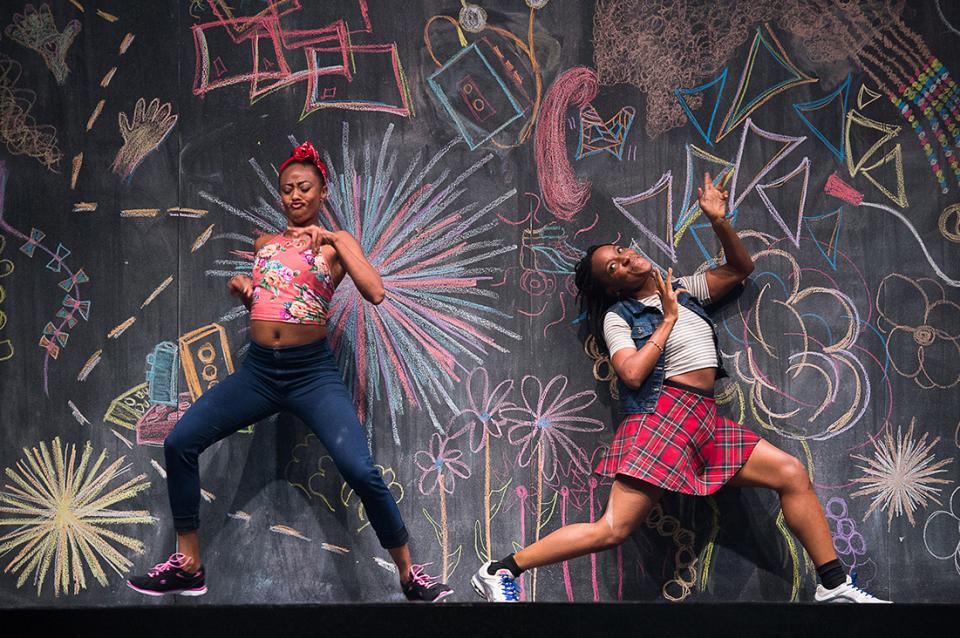 Camille A. Brown & Dancers performing on stage.