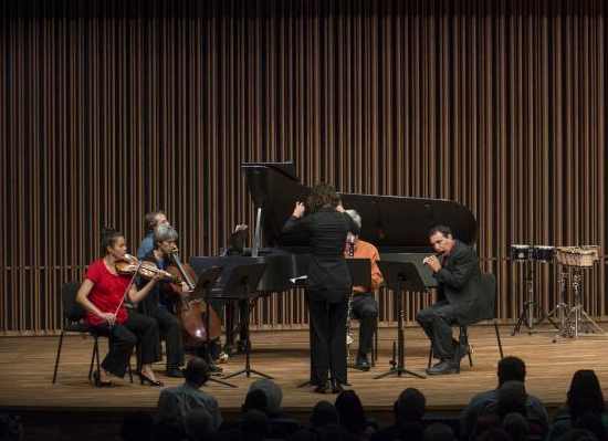 The Empyrean Ensemble on stage.