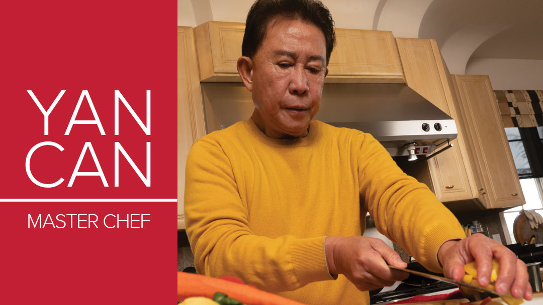 Graphic header with Martin Yan. Text: Yan Can, Master Chef