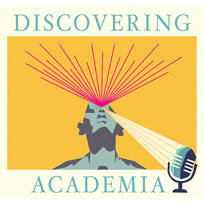Discovering Academia podcast logo